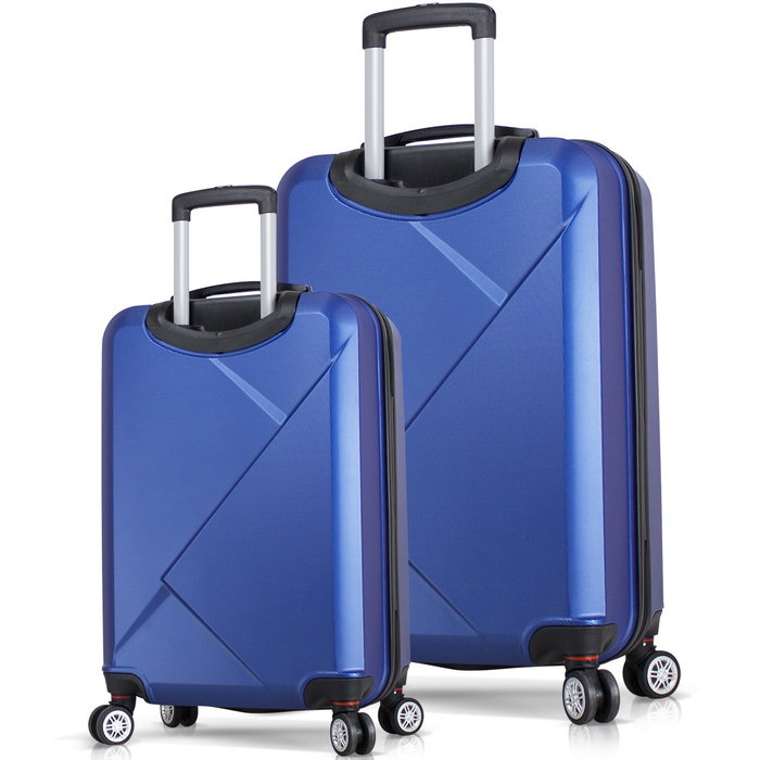 Zoozie Bags Juego de maletas de 2 piezas Azul